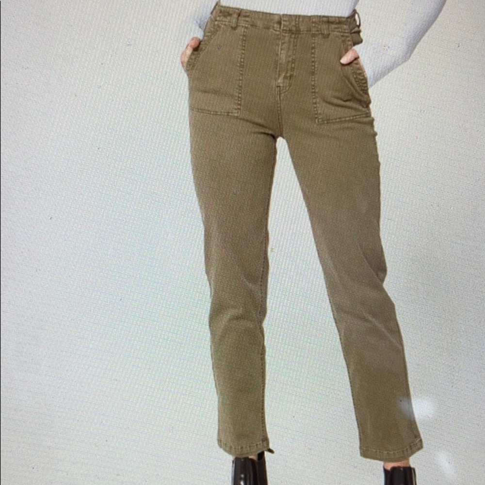 Sky & Sparrow Twill straight leg pants